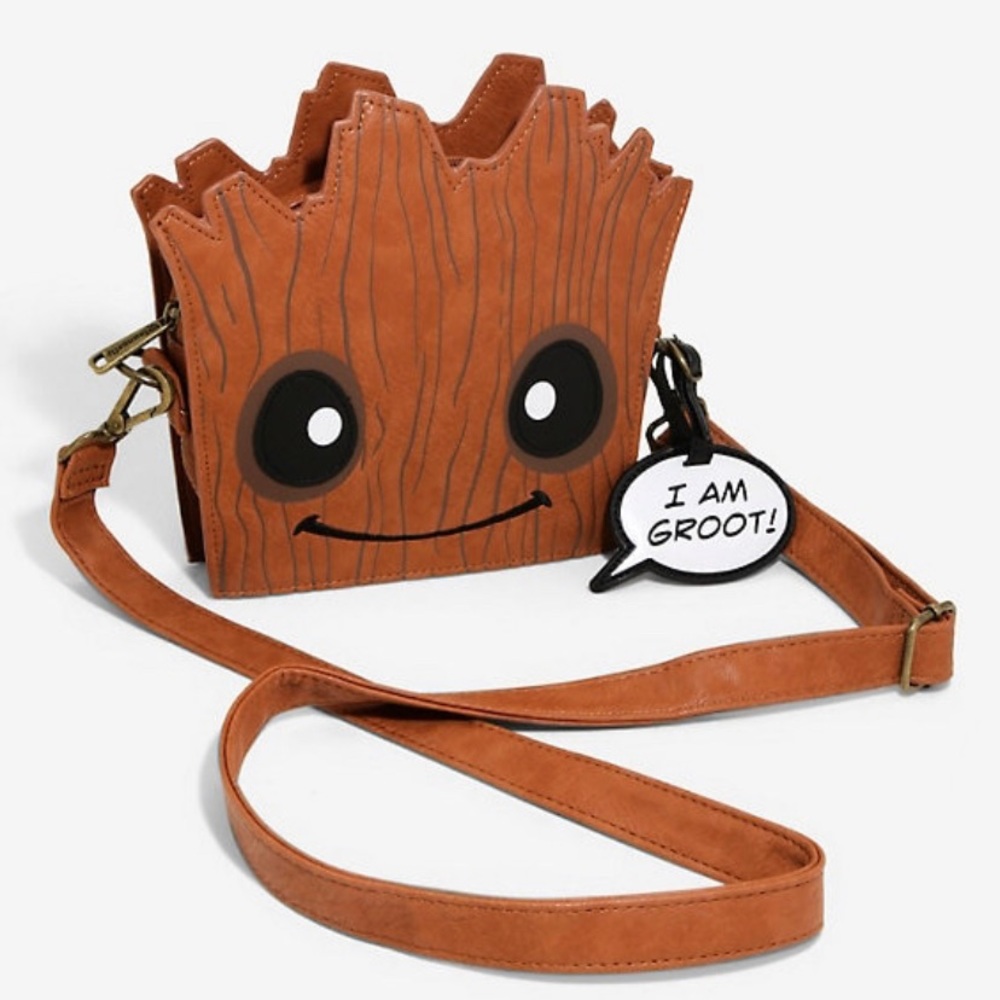LOUNGEFLY GUARDIANS OF THE GALAXY BABY GROOT Bag